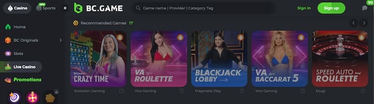 Exploring the Thrills of BC.Game Casino BY 17 Exploring the Thrills of BC.Game Casino BY 17