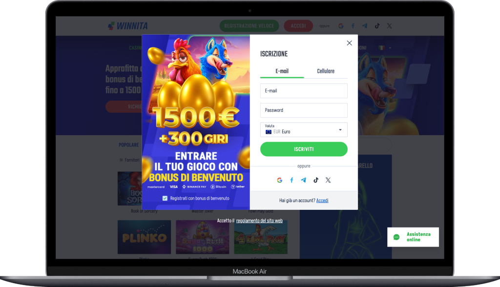 Scopri la Magia del Gioco con Winnita Slot Scopri la Magia del Gioco con Winnita Slot